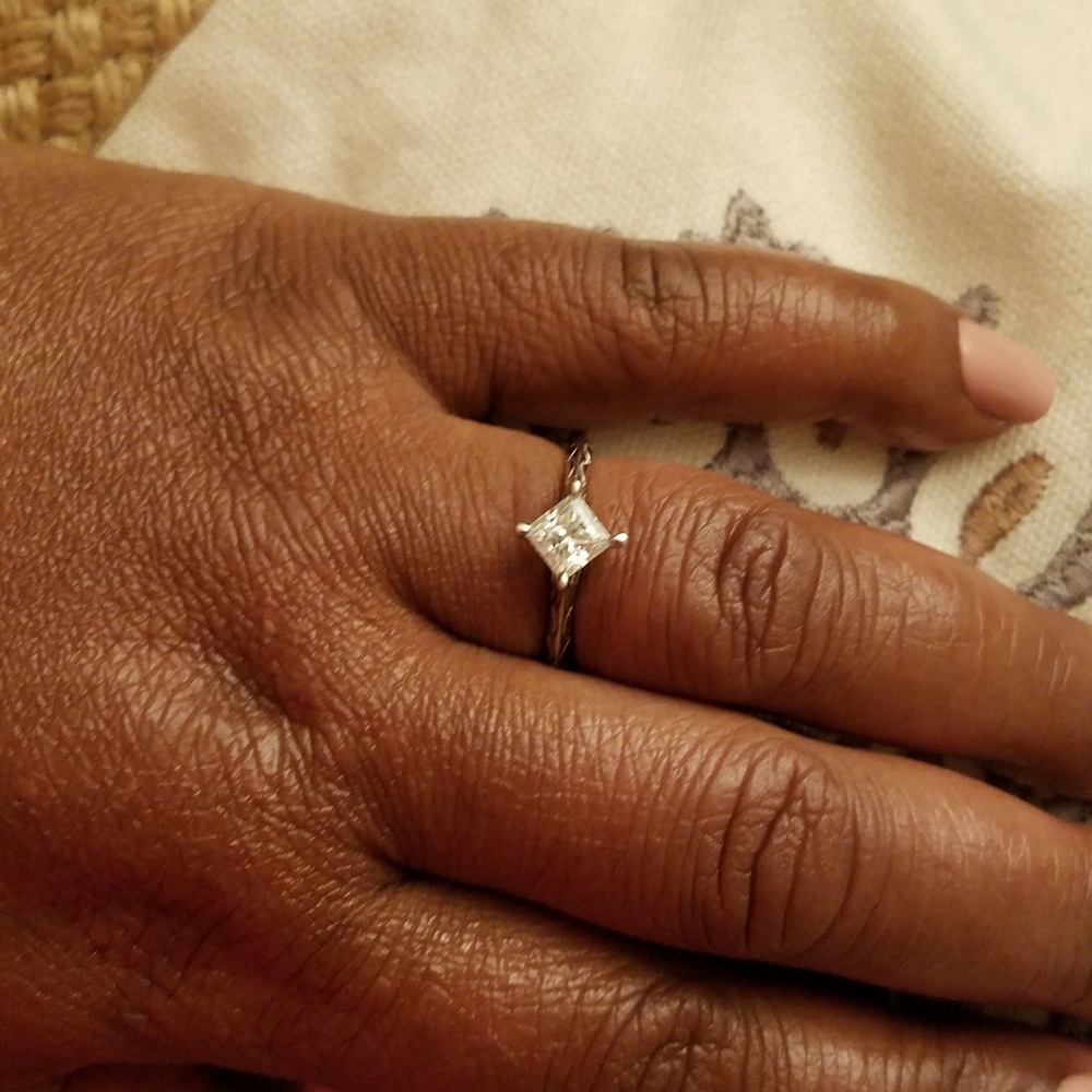 Moissanite Ring - image 7